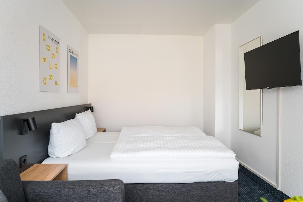 Hotel An Der Ko 뒤셀도르프 외부 사진
